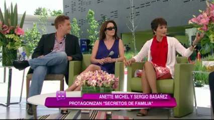 Anette Michel y Sergio Basañez desde Azteca Novelas
