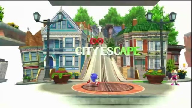 Sonic Generations - City Escape Acte 1 - Défi 5 - Rite du ressort