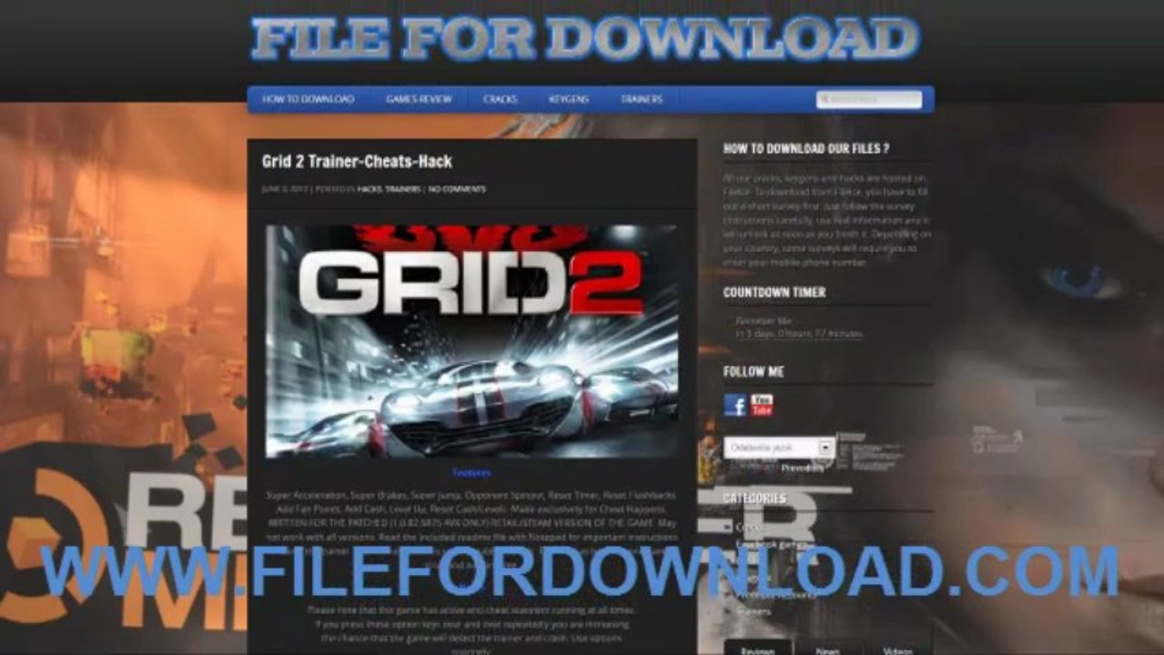 Grid 2 TRAINER