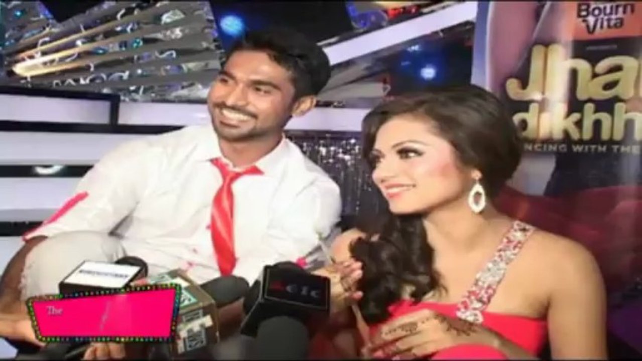 Salman and Drashti Dhami in Jhalak Dikhla Jaa Season 6