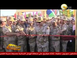 من جديد: السيسي يتفقد وحدات الجيش الثالت الميداني