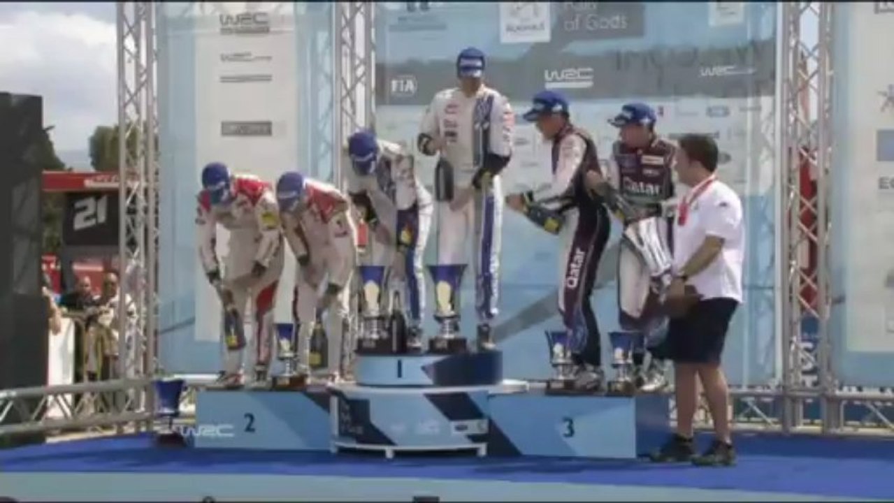 WRC Grecia - Dani Sordo, invitado a la fiesta de Latvala