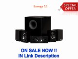 Cheap Energy 5.1 Take Classic Home Theater System (Set of Six, Black) Sale