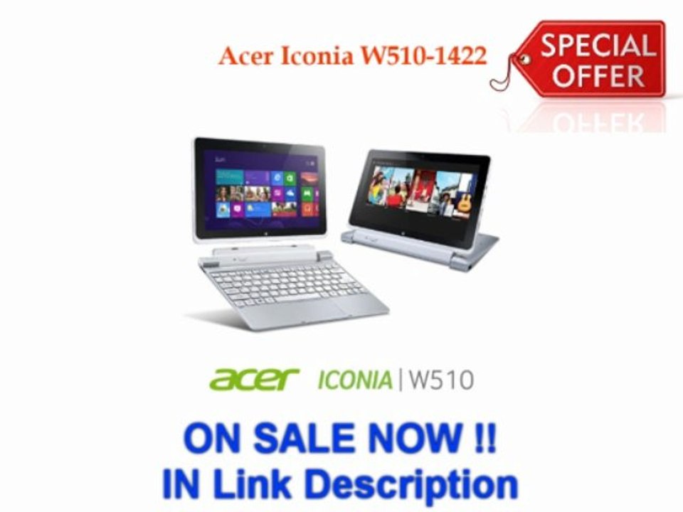 Save Price for Acer Iconia W510-1422 10.1-Inch 64 GB Tablet with Keyboard Dock (Silver) Review