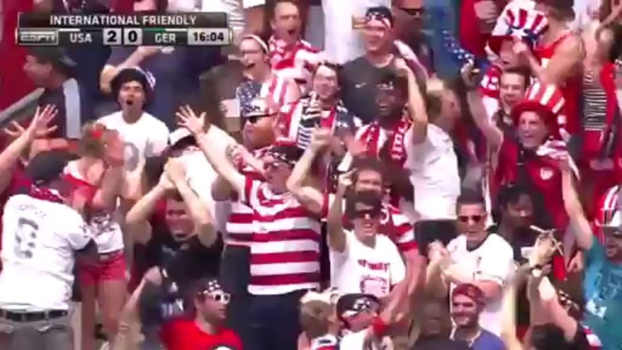 MNT vs. Germany- Germany Own Goal - June 2, 2013