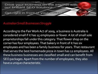 Small Business Advice - Start Smart and Use SEO Packages