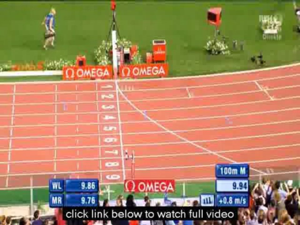 Usain Bolt beaten in Rome 100m by Justin Gatlin |