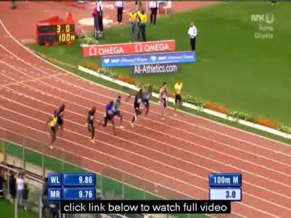 Usain Bolt beaten by American Justin Gatlin in 100m race |