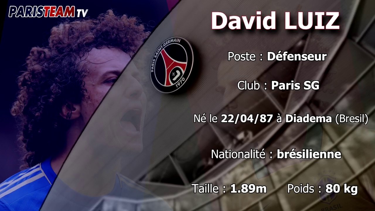 Présentation David Luiz