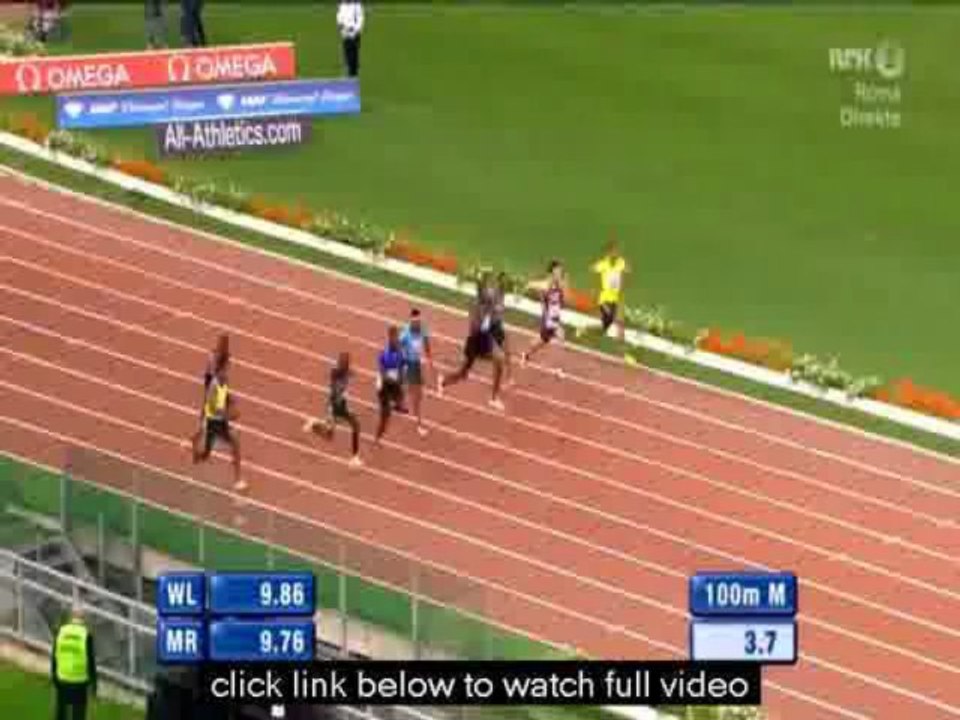 Justin Gatlin beats Usain Bolt by 0.01 seconds in shock win at Rome