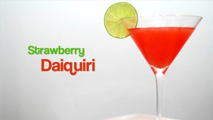 How to Make a Strawberry Daiquiri