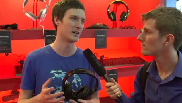 Tt eSports Level 10 M Headset, Poseidon Keyboard, New KB Switches, Theron Infrared - Computex 2013