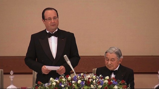 Allocution à l'occasion du dîner d'État au Japon
