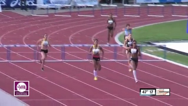 400m haies F Meeting Marseille 2013
