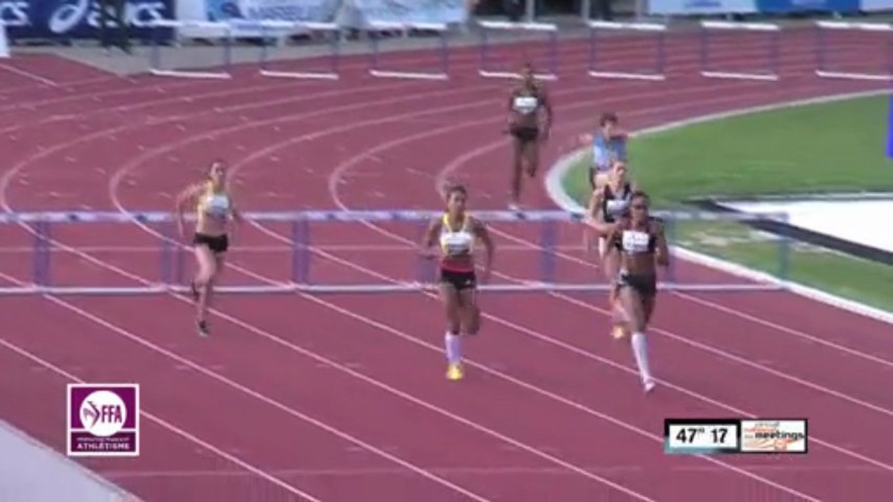 400m haies F Meeting Marseille 2013