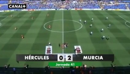 Liga Adelante Hércules 0  Murcia 2