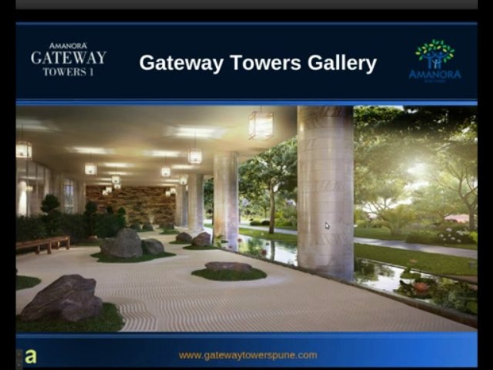 Residential Projects in Pune by Amanora Gateway Towers - Apartments by Swarovski