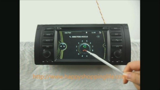 BMW X5 E53 DVD Player Navigation TV System Bluetooth