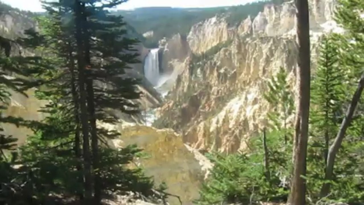 Canyon de Yellowstone aout 2012