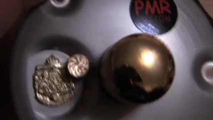 Abu Dome Side Plate Silver with PMR Center Mag