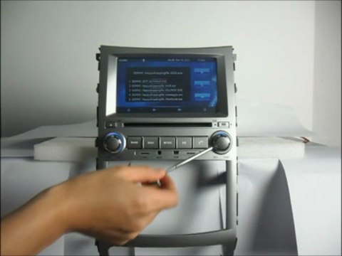 Hyundai Veracruz DVD Player GPS Navigation TV Bluetooth