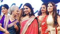 Bollywood Celebs Walks For Shaina NC Collection @ 'Caring With Style' Fashion Show