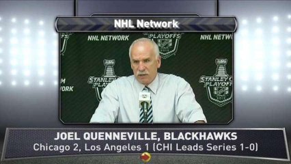 Blackhawks, Kings Break Down Game 1