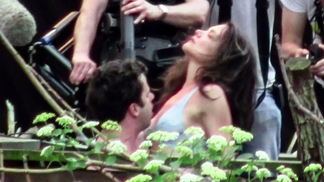 Katie Holmes Strips Down to Her Bra in Steamy Scenes With Luke Kirby