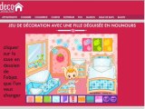 Decoconnection: des jeux de déco avec une fille  en nounours