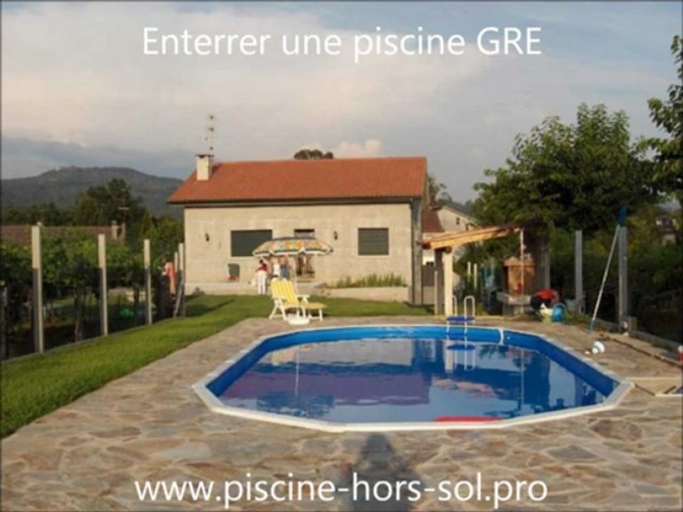 Enterrer une piscine GRE
