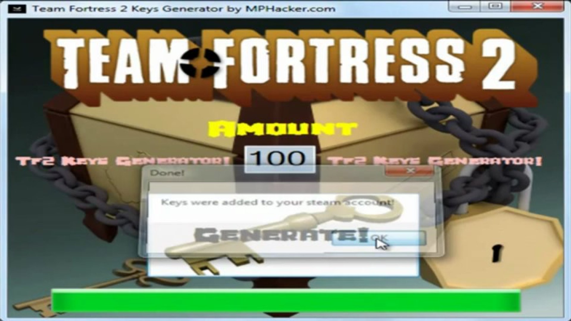 Tf2 key generator 2014