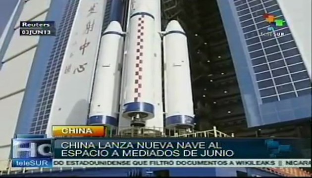China lanzará una nave espacial al espacio a mediados de junio