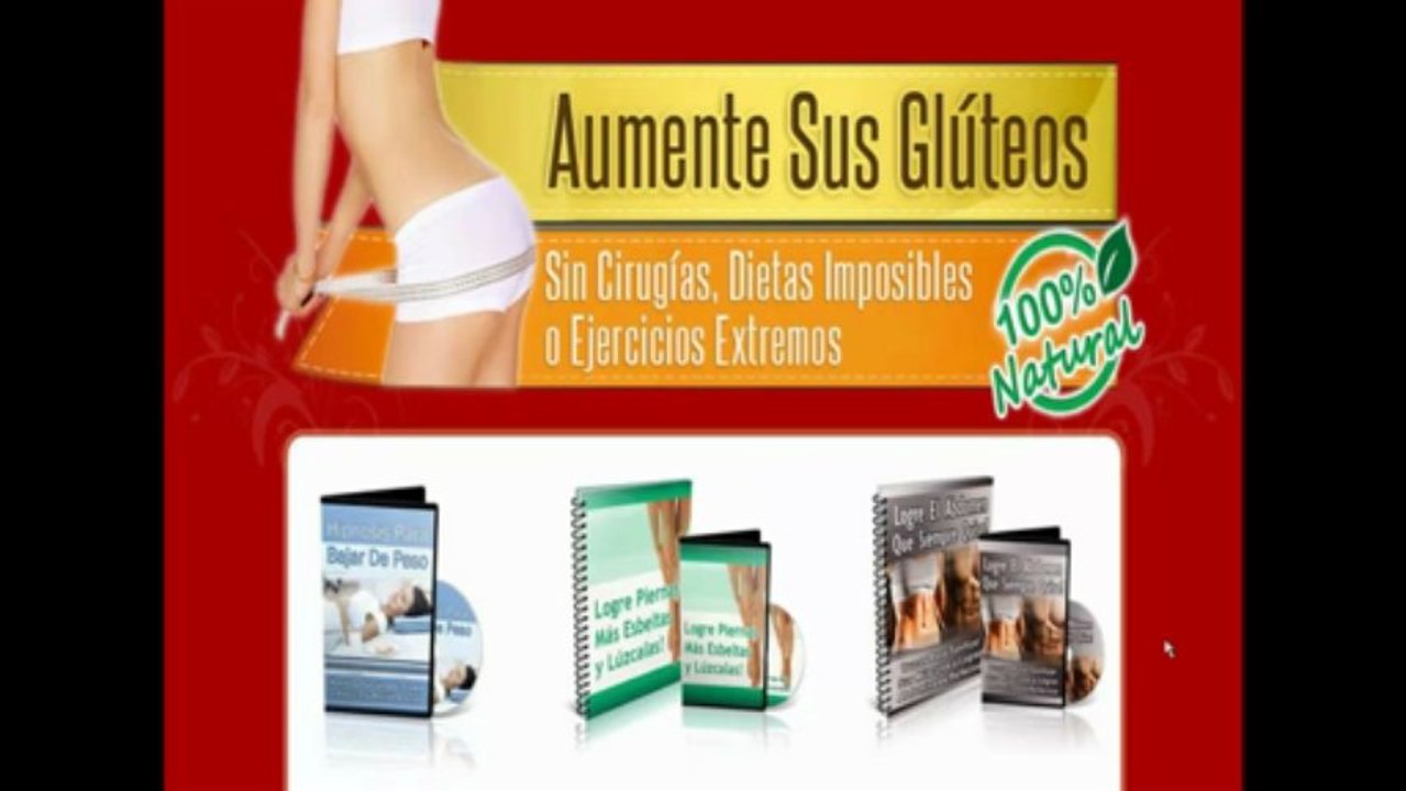 Aumente sus gluteos