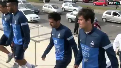 Equipe de France : marche d'oxygénation à Montevideo (Uruguay-France)