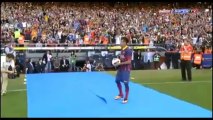 Neymar salta al Camp nou
