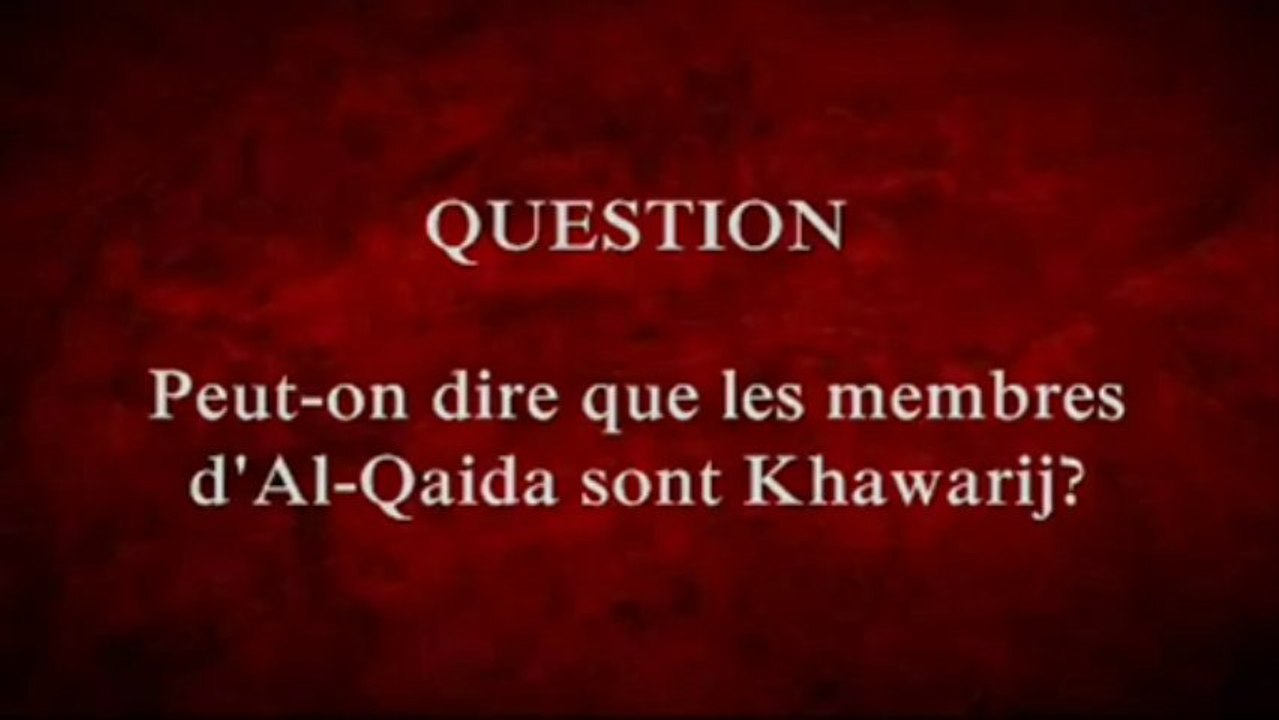 ♦ Des exemples de Khawâridj actuel - Shaykh Mouhammad Al-Imam