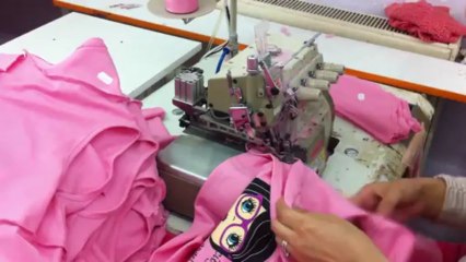 Konfeksiyon Makinalari Elektronik Sayac Adet Sayma ve Verimlilik Kontrol Sistemi ESAS -Overlok Butonlu