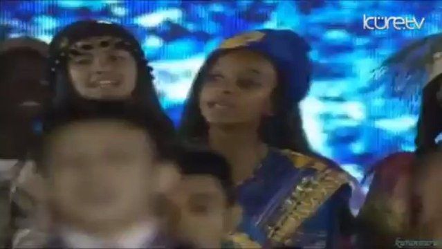 YENİ BİR DÜNYA ŞEHRAYİN Havai fişek Açılış ANKARA 11.Türkçe Olimpiyatı