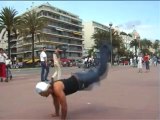 dancer hip-hop in the street 