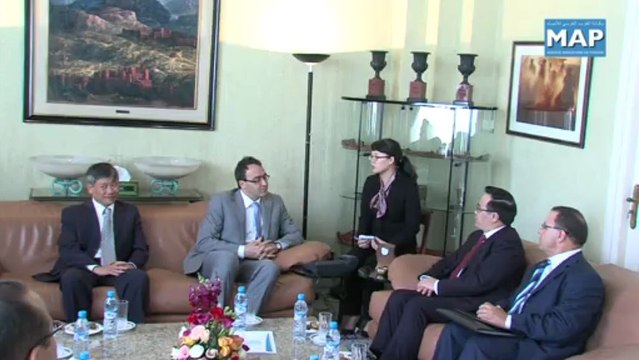 غلاب يستقبل وفدا عن الحزب الشيوعي الفييتنامي