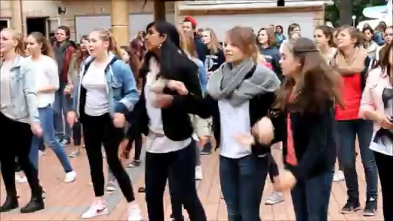 Flashmob  aérobic Montpellier