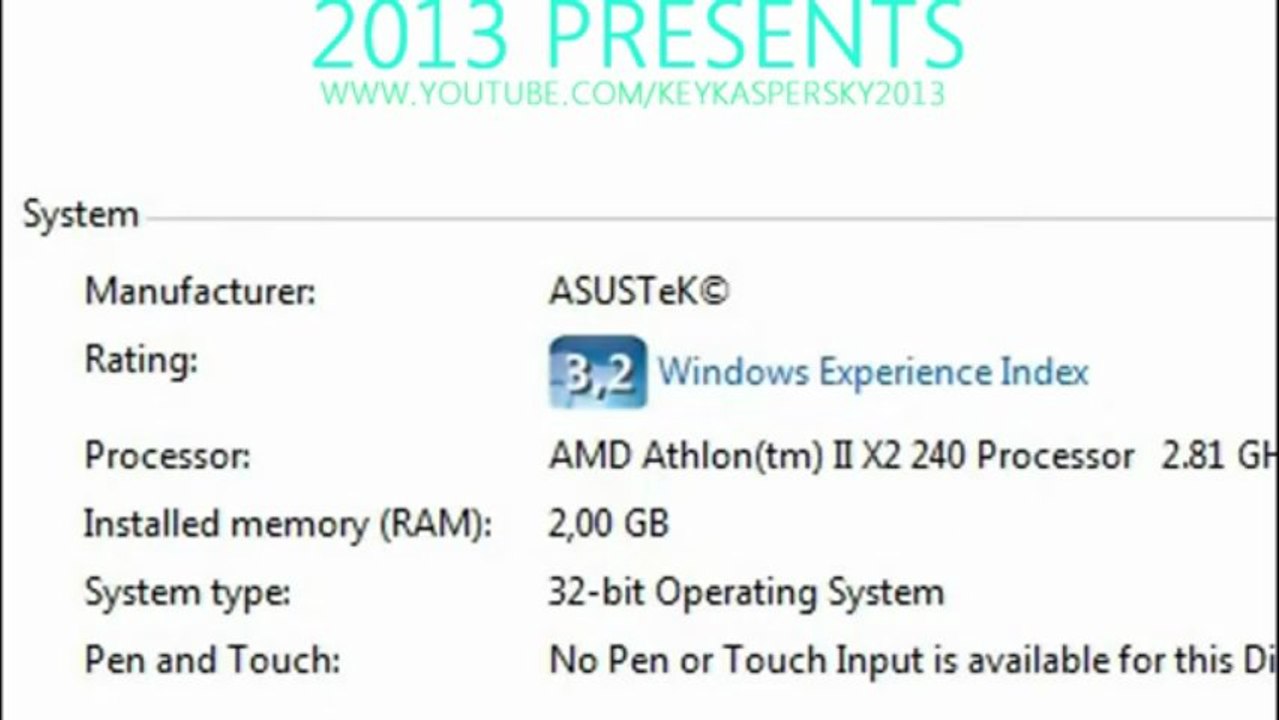 [KEY] Kaspersky Internet Security 2013 _ Key Generator _ Free Download _ HD Video