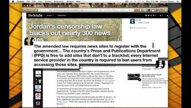 #MexicoSOS, Jordanian sites blocked, Turkish protesters protesters target local media
