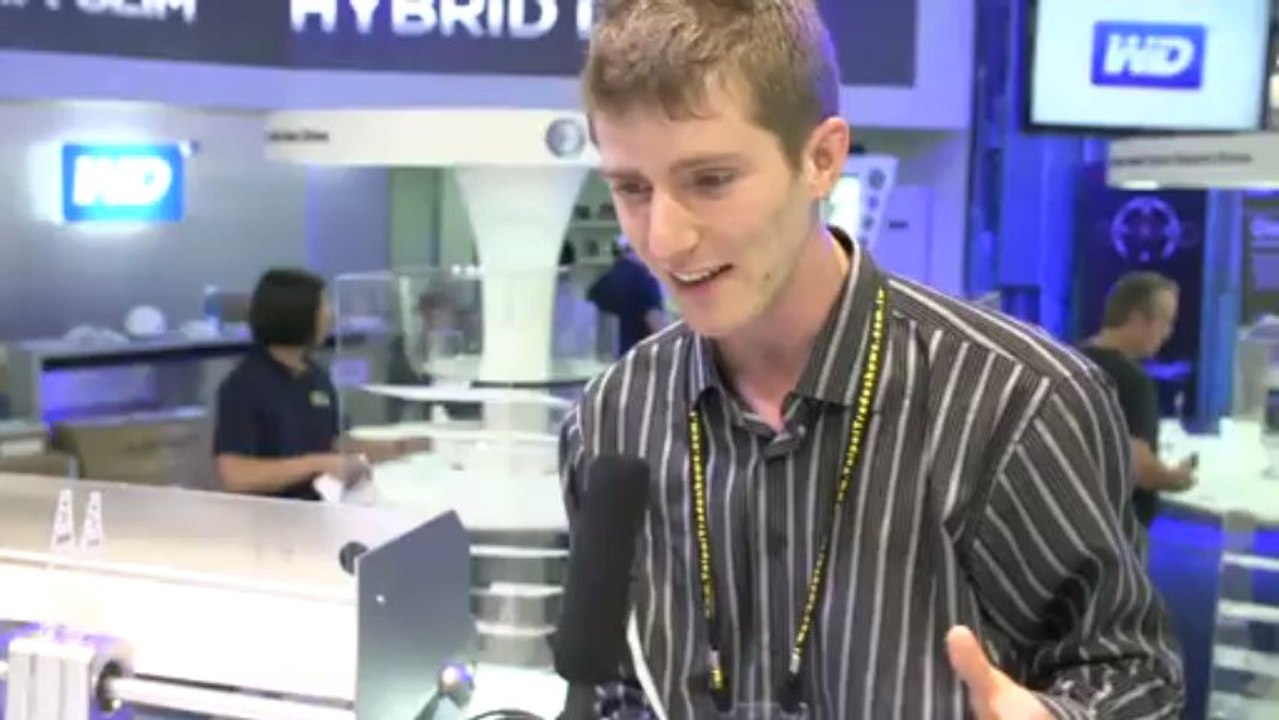 WD at Computex 2013 Booth Tour Day 1 - Hard Drive Race Car & WD Giveaway