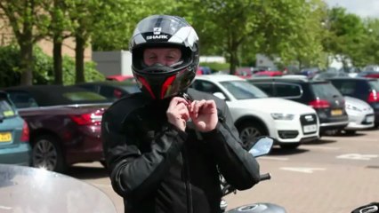 How to take your helmet on and off without undoing the D-ring | Products | Motorcyclenews.com