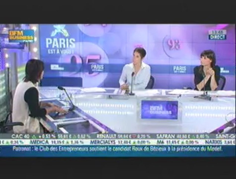 Harcourt Les Toiles Enchantées BFM Business TV Paris est à vous 03:06:2013