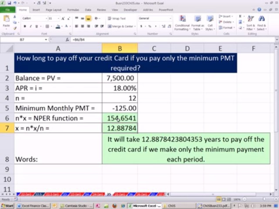 Its All About How Long To Pay Off Credit Card Balance- Cardready International