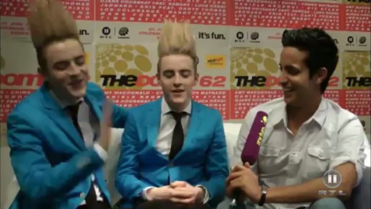 THE DOME 62 - Jedward mit Samy im Interview
