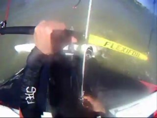 Première sortie de mon nouveau Kiteboat