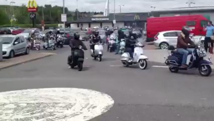 South Wales Scooterists - Charity Rideout 3 (2nd June 2013) - 6